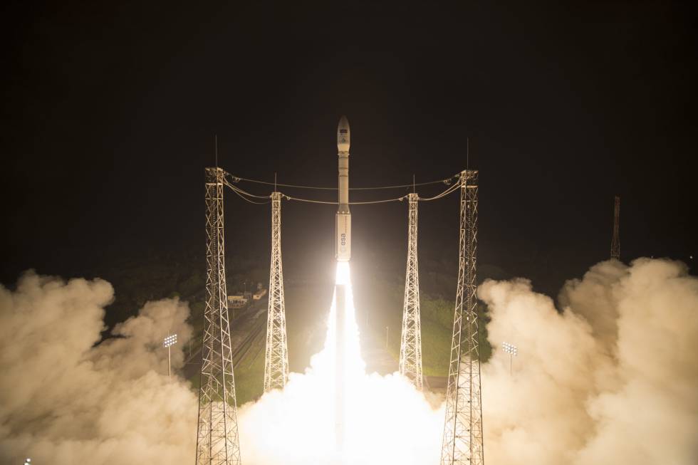 Hace un año Marruecos puso en órbita el satélite Mohammed VI. (ESA | Archivo)