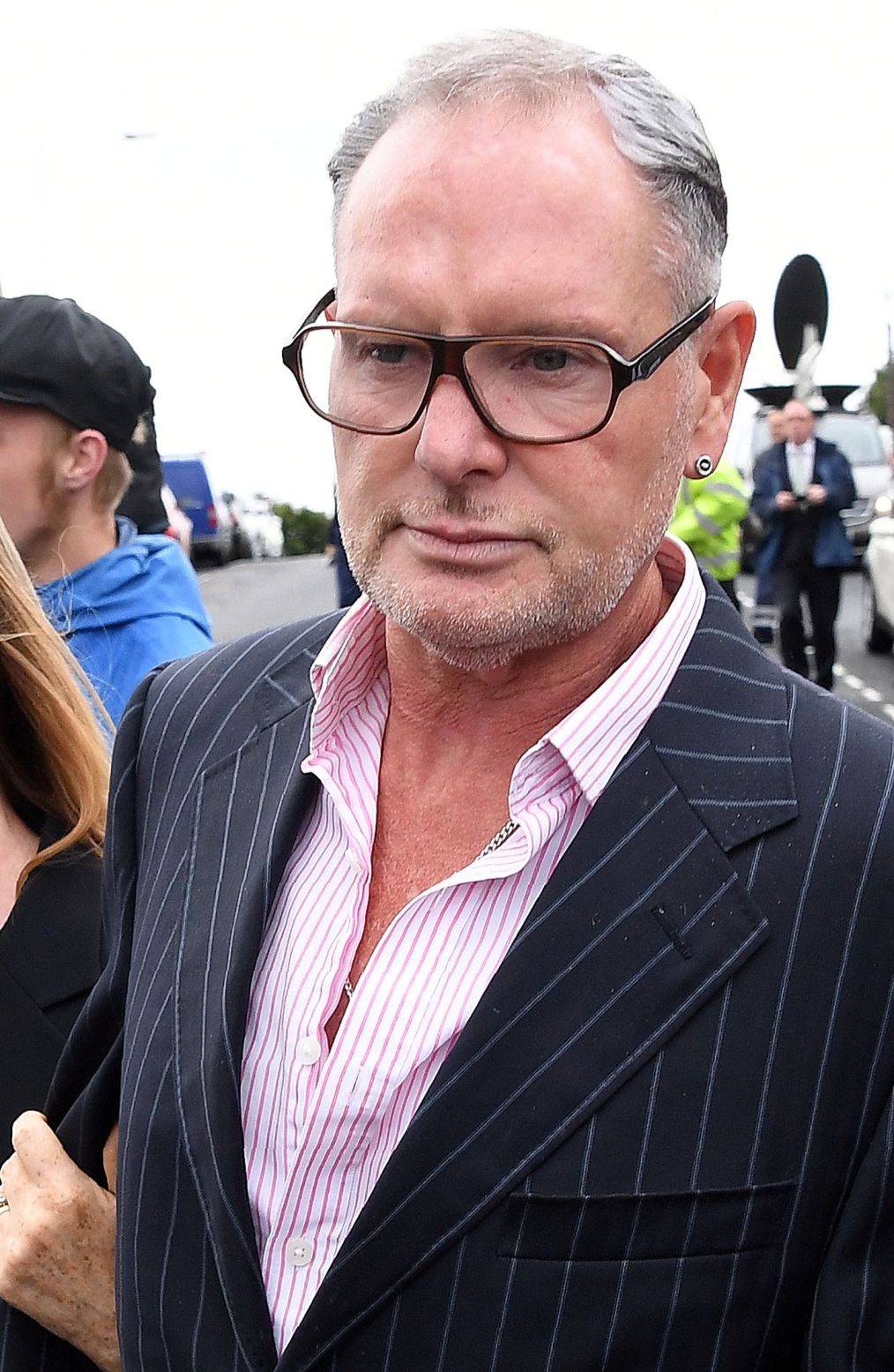 Paul Gascoigne fue imputado por agresión sexual a una mujer a bordo de un tren. (AFP)