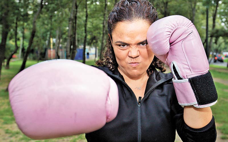 “Amo las películas románticas y trato siempre de apoyar el cine mexicano”. (Foto: Omar Franco)