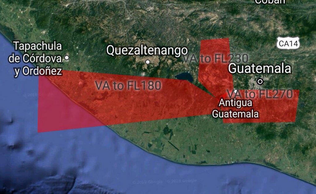 Las autoridades están en alerta ante la posible caída de ceniza. (PC Chiapas)