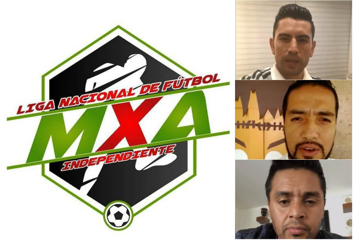 Algunos de los jugadores profesionales que están en la Liga MXA Independiente (Facebook MXA Independiente)