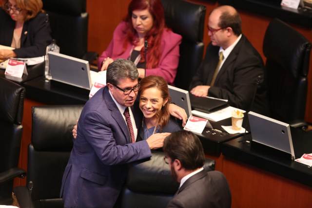 La senadora Josefina Vázquez Mota exhortó a los diputados a ofrecer disculpas a los militares por dejarlos fuera de la investidura de AMLO/Javier Ríos