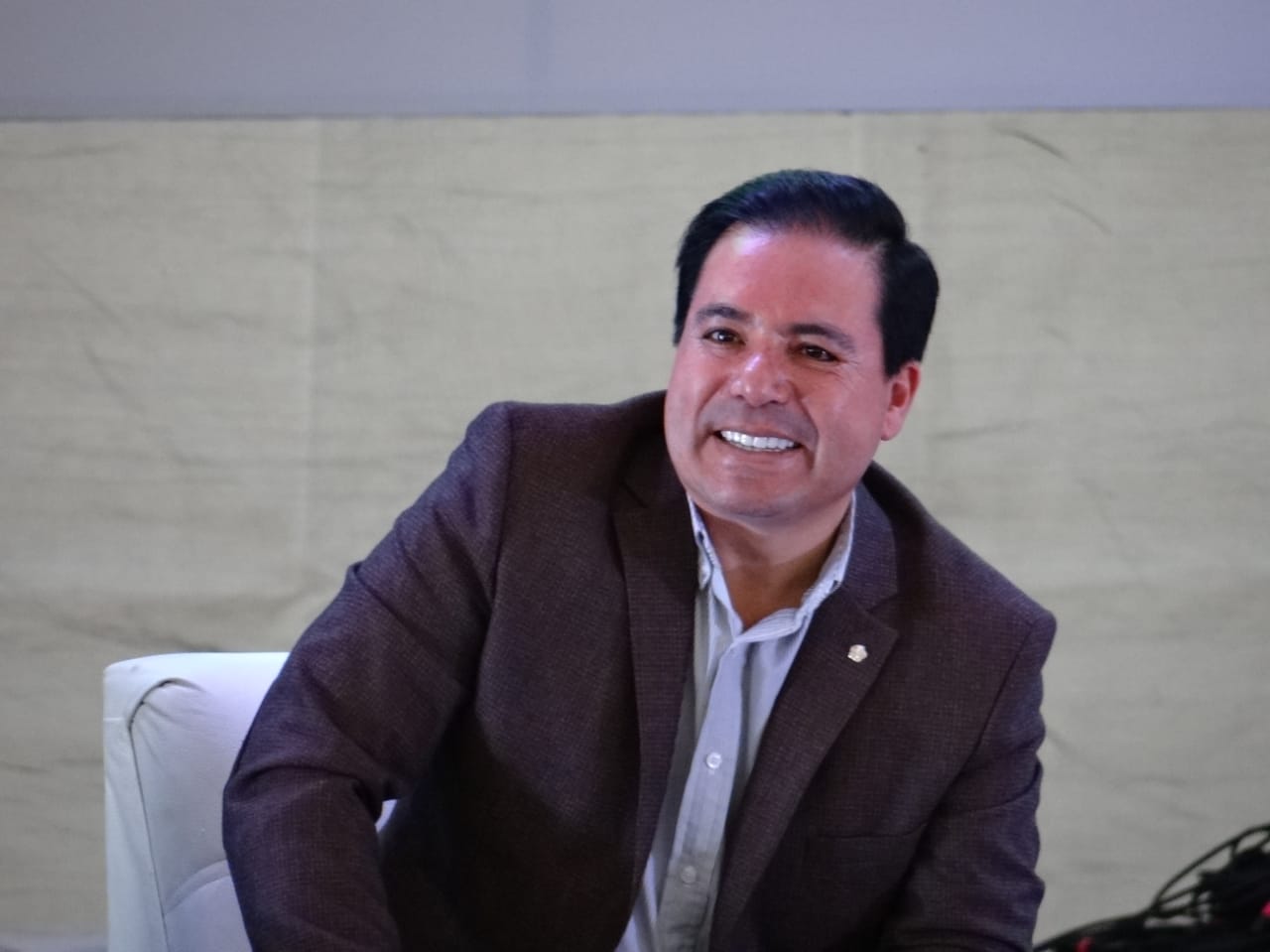 Eduardo Baños Gómez, secretario de Turismo de Hidalgo. (Elizabeth Hernández)