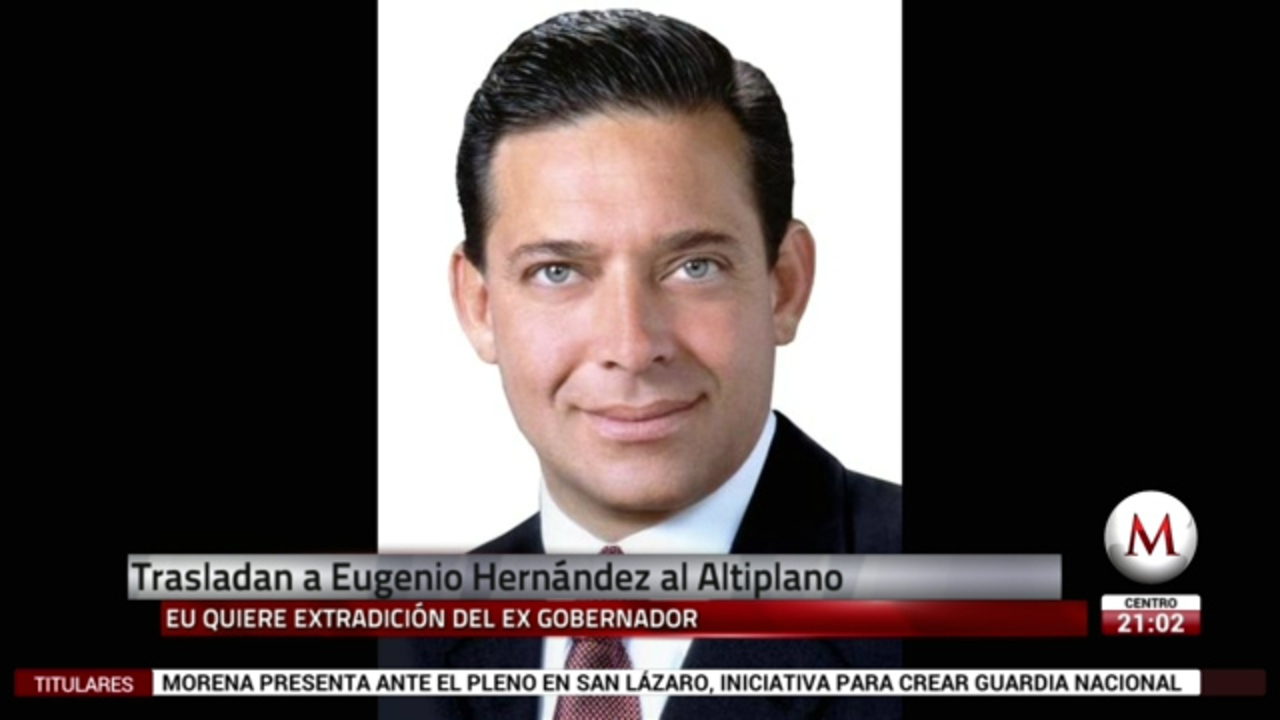 Eugenio Hernández es trasladado al Altiplano Grupo Milenio