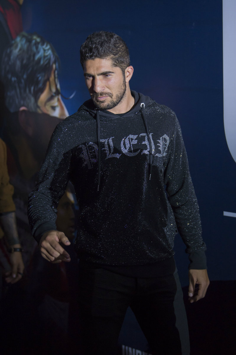 Jair Pereira en la alfombra roja de Chivas, la película (Mexsport)