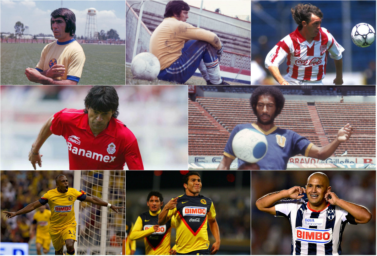 Mejores extranjeros del futbol mexicano (Mexsport)