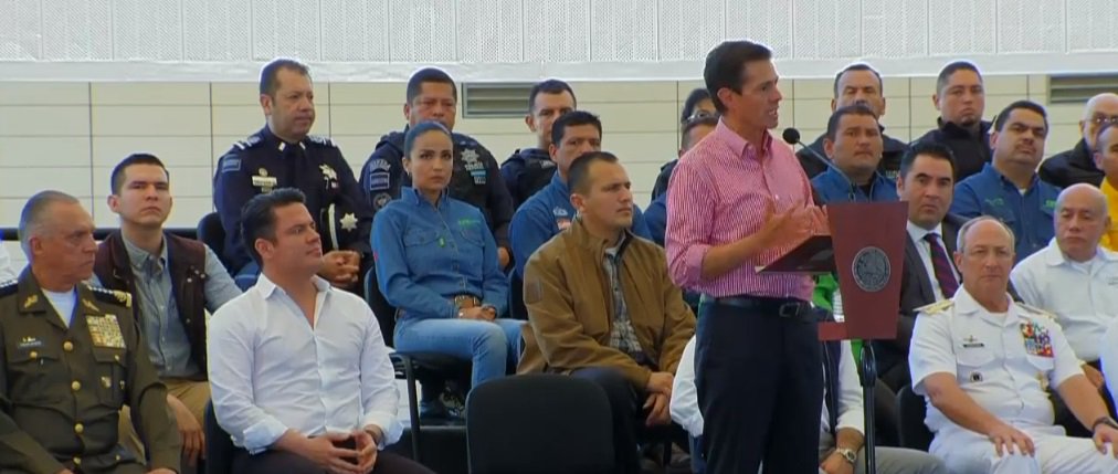 Peña agradece la colaboración de su gabinete/Especial.