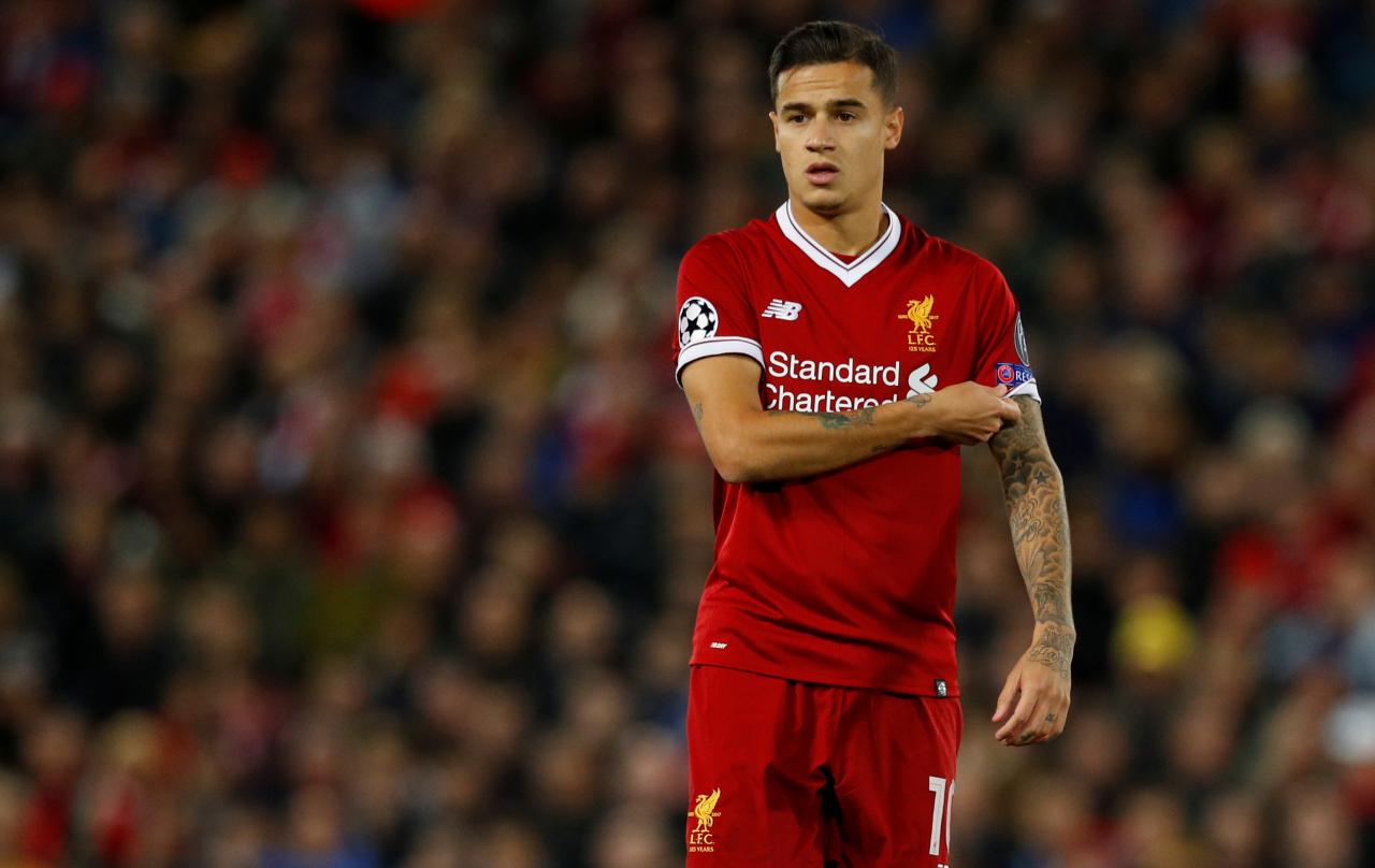 Philippe Coutinho en su etapa con el Liverpool (Reuters)