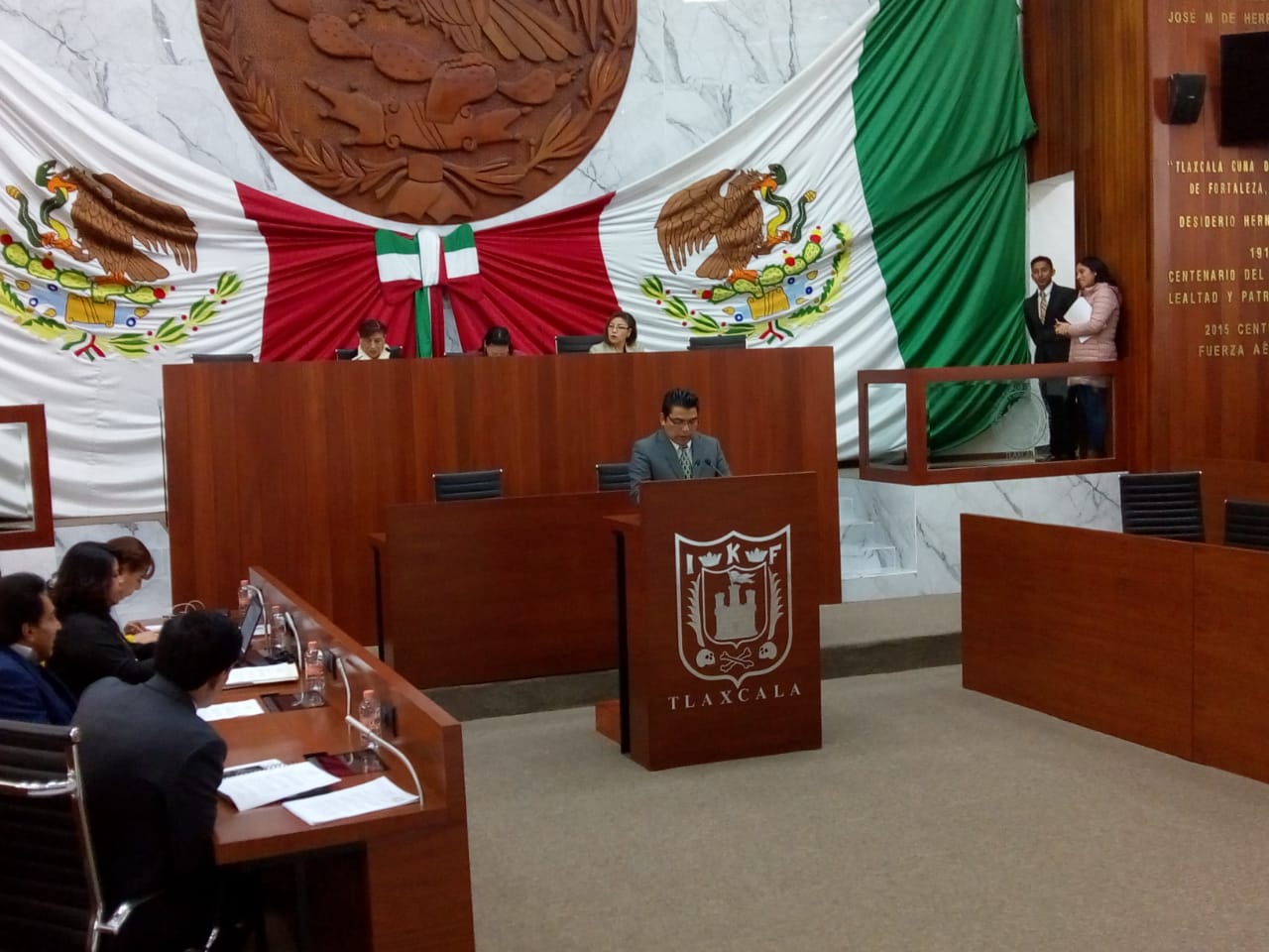 El diputado José Luis Garrido Cruz presentó ante el Pleno del Congreso una iniciativa para que el Gobernador comparezca ante el pleno del Poder Legisl