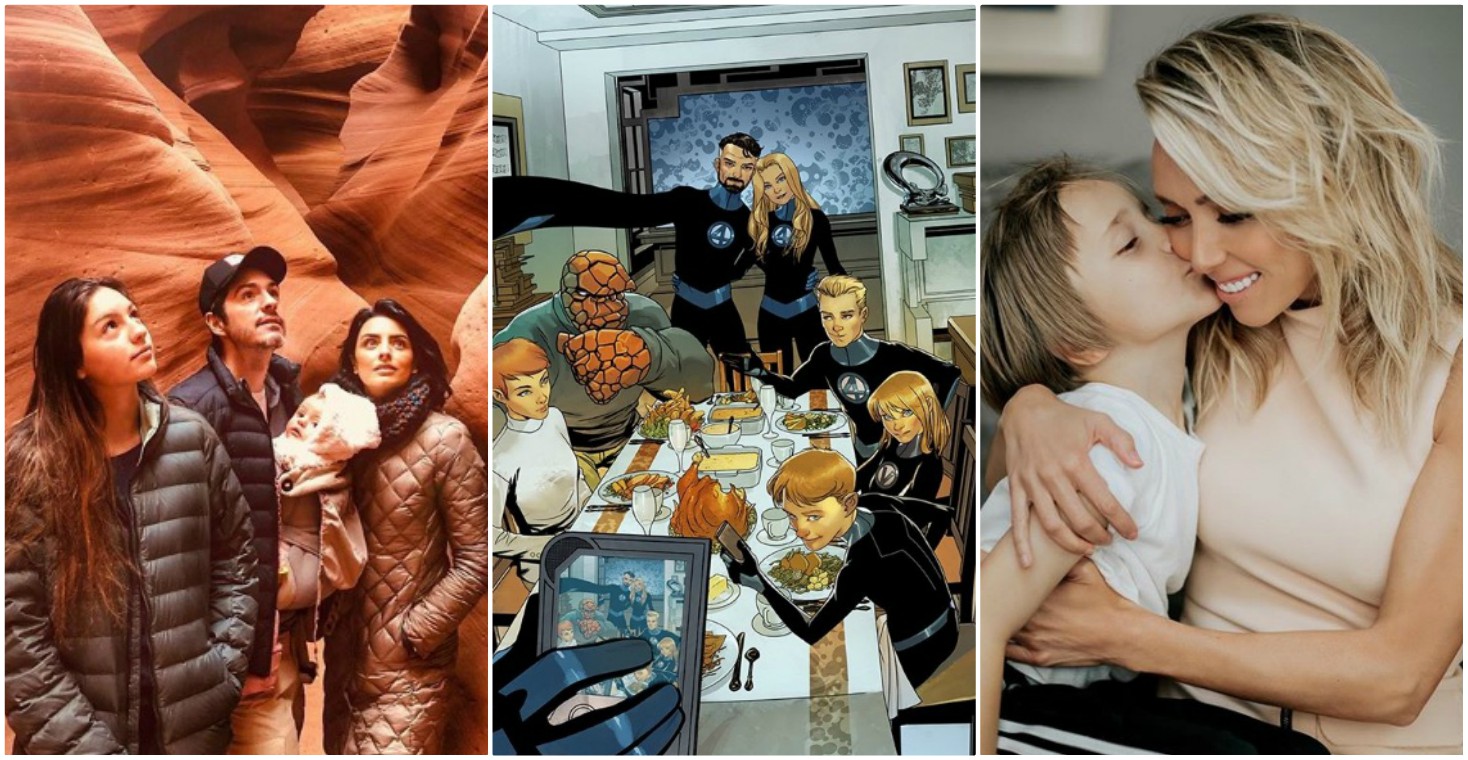 Famosos celebran el Thanksgiving. (Especial)