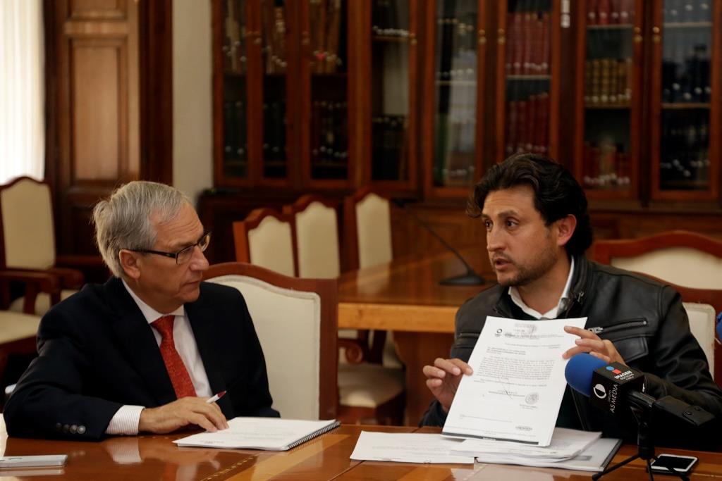 José Juan Espinosa, presidente de la Mesa Directiva del Congreso del Estado de Puebla (Agencia Enfoque)