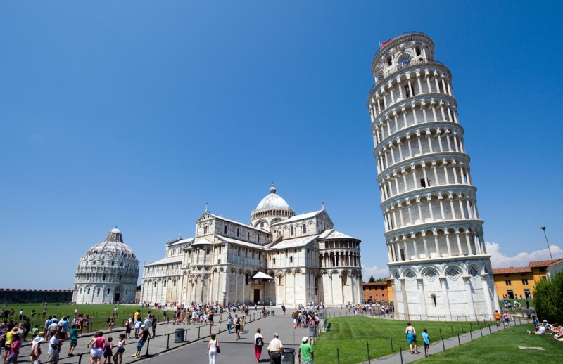 Los problemas con la Torre de Pisa comenzaron en 1993. (Shuttestock)