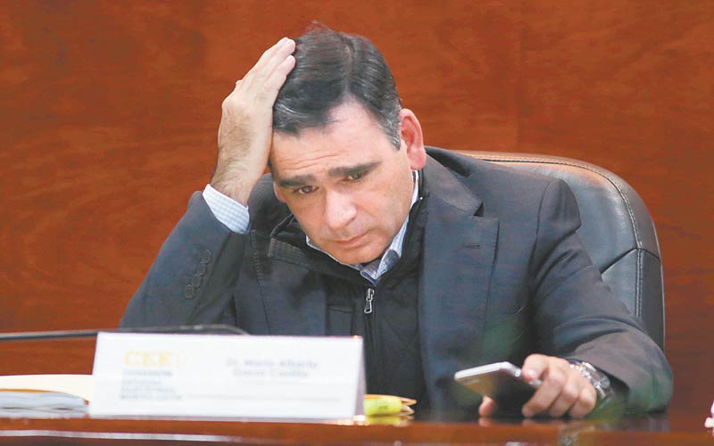Mario Garza adelantó que estarán atentos a impugnaciones. (Foto: Roberto Alanís / Archivo)