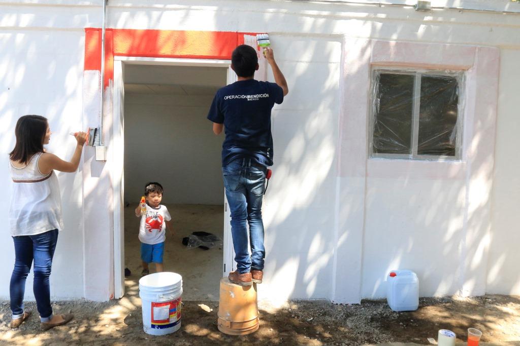 Reportan 40% de avance en reconstrucción de vviendas rehabilitadas por los propietarios (Agencia Enfoque)