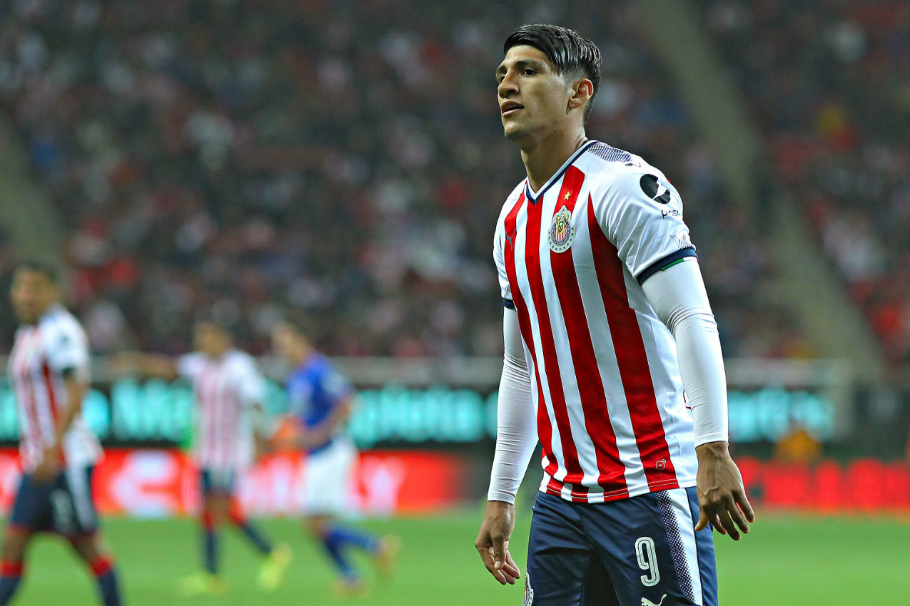 Alan Pulido, atacante de las Chivas (Imago7)