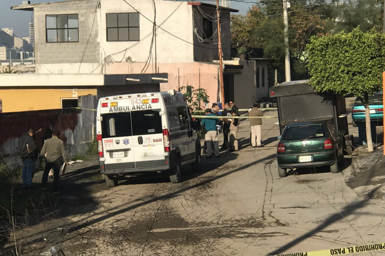 Autoridades  informaron que se encontraron alrededor de 15 casquillos de arma corta (Foto: Especial)