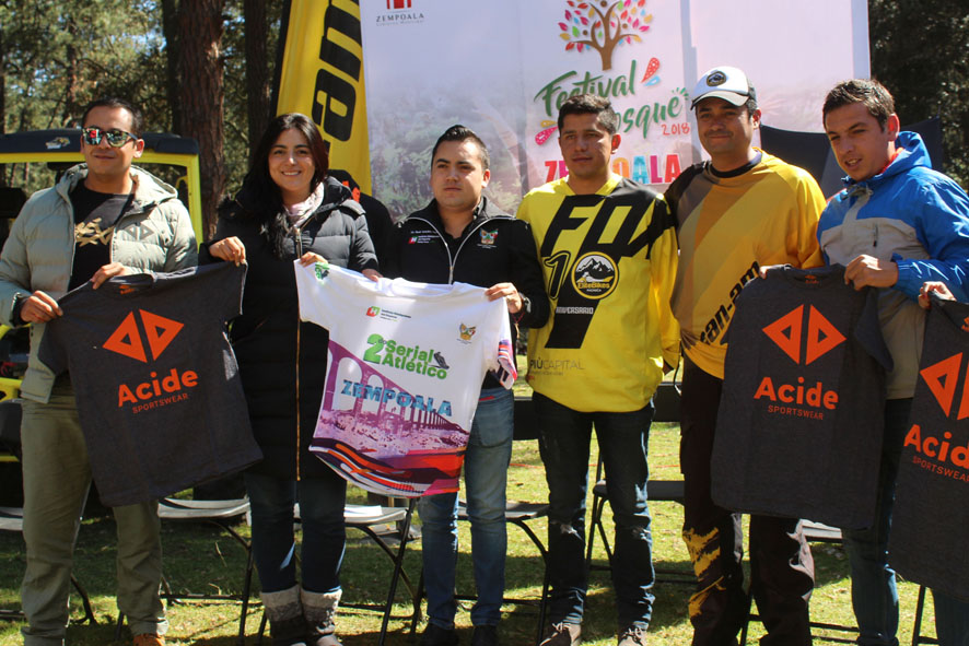 Conferencia de prensa para presentar las actividades del Festival del Bosque Zempoala 2018. (Cortesía)
