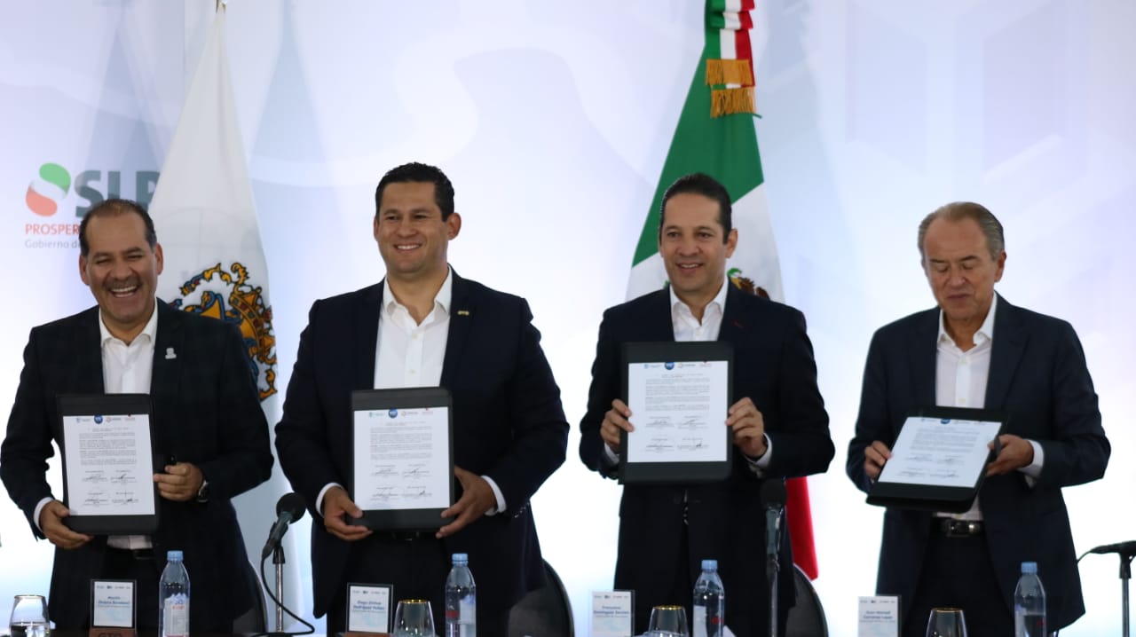 Gobernadores de Guanajuato, San Luis Potosí, Aguascalientes y Querétaro (Dany Béjar)