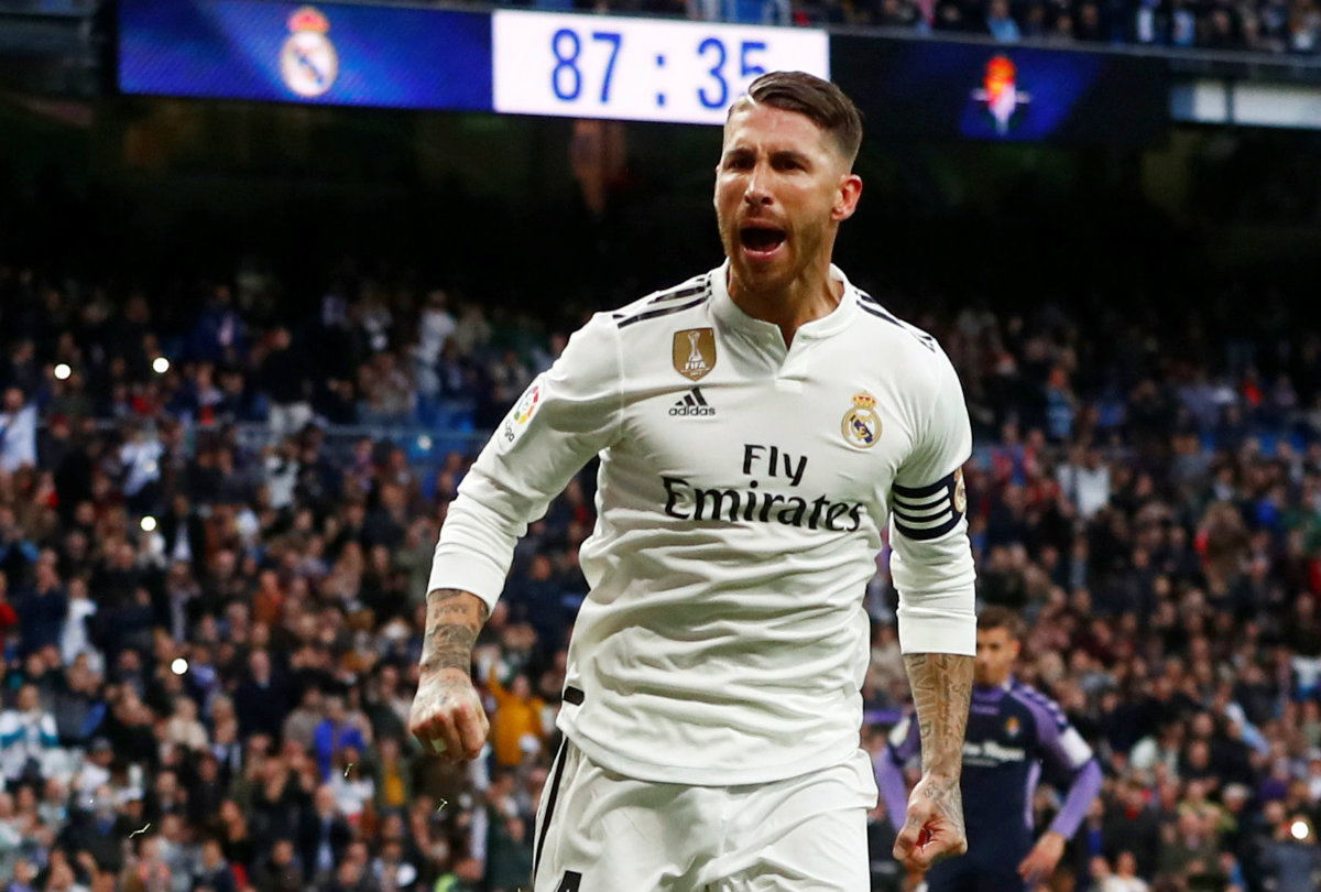 Sergio Ramos, capitán del Real Madrid (Reuters)