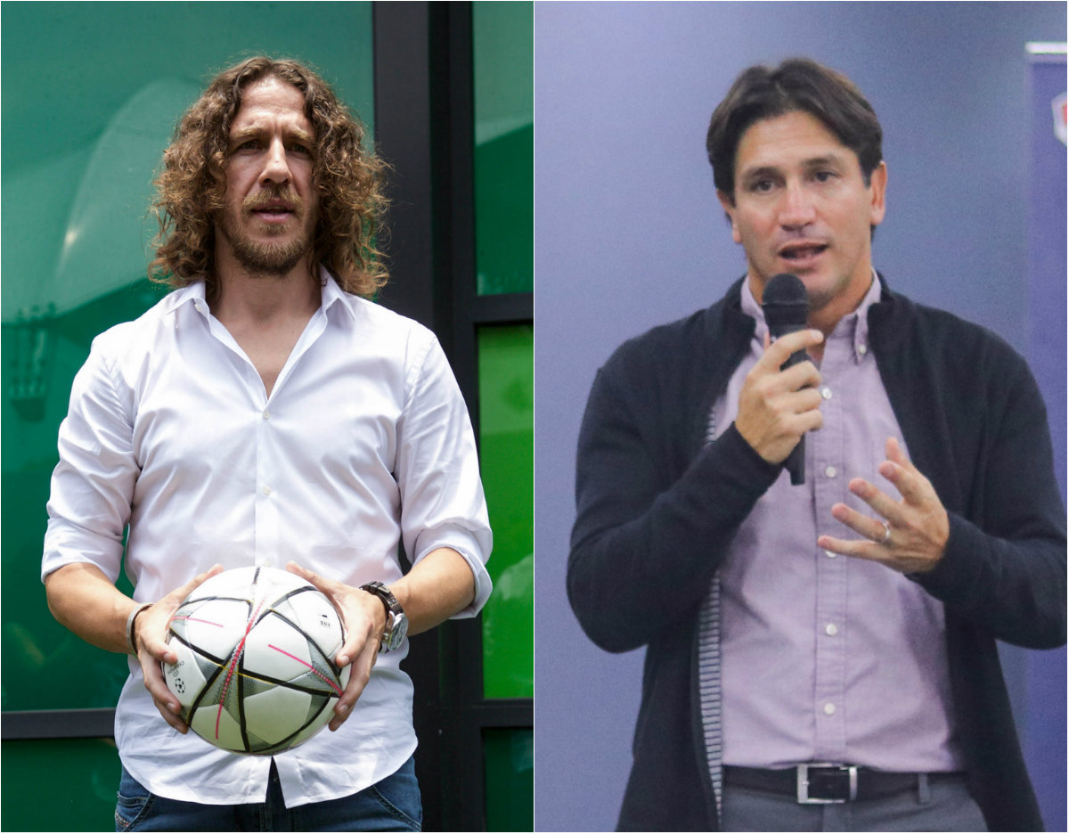 Carles Puyol y Bruno Marioni (Imago7)