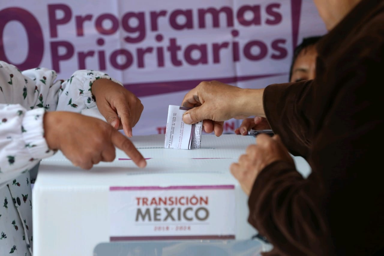 La ciudadanía acudió a la consulta del Tren Maya propuesta por AMLO (Javier Ríos)