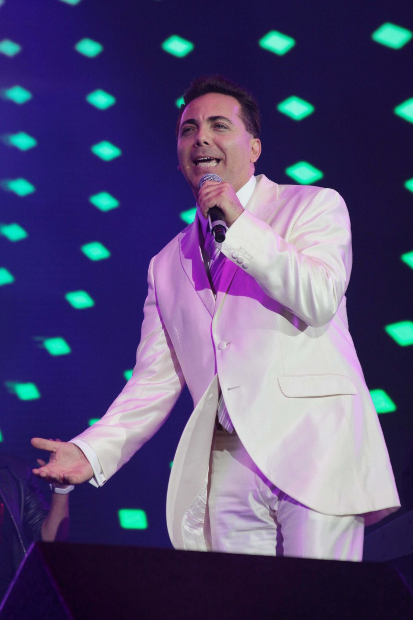 Cristian Castro en el Concierto EXA 2018 (Foto: Alfonso Manzano)