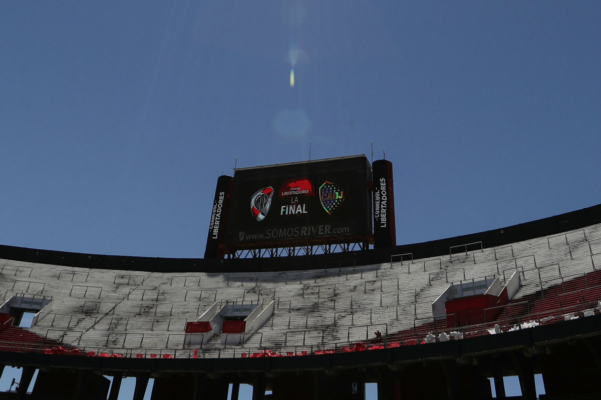 La final de la Copa Libertadores fue postergada de nueva cuenta (AFP)