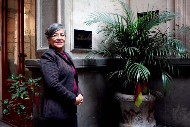 Lilia Martínez y Torres, Gerente del Centro Histórico del Ayuntamiento de Puebla (Miguel Romero)