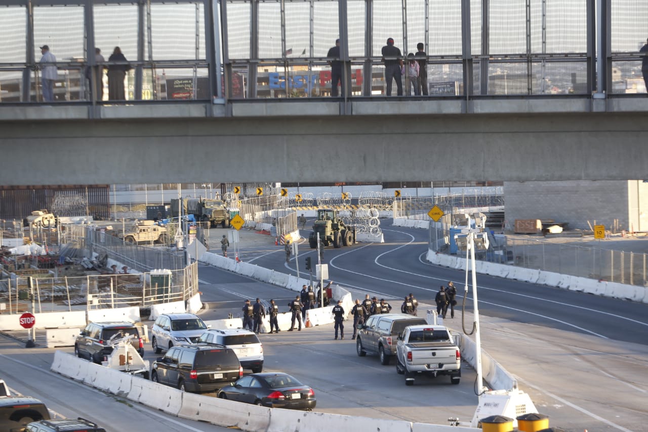 Reabren garita de San Ysidro para peatones. (Andrés Lobato | Milenio)