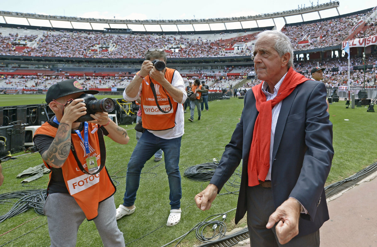 Rodolfo D'Onofrio, presidente de River Plate (EFE)