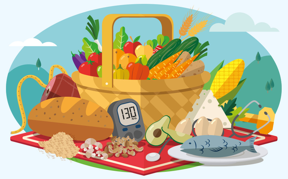 La alimentación y el ejercicio juegan un papel central para la prevención de la diabetes tipo 2 (Cortesía).