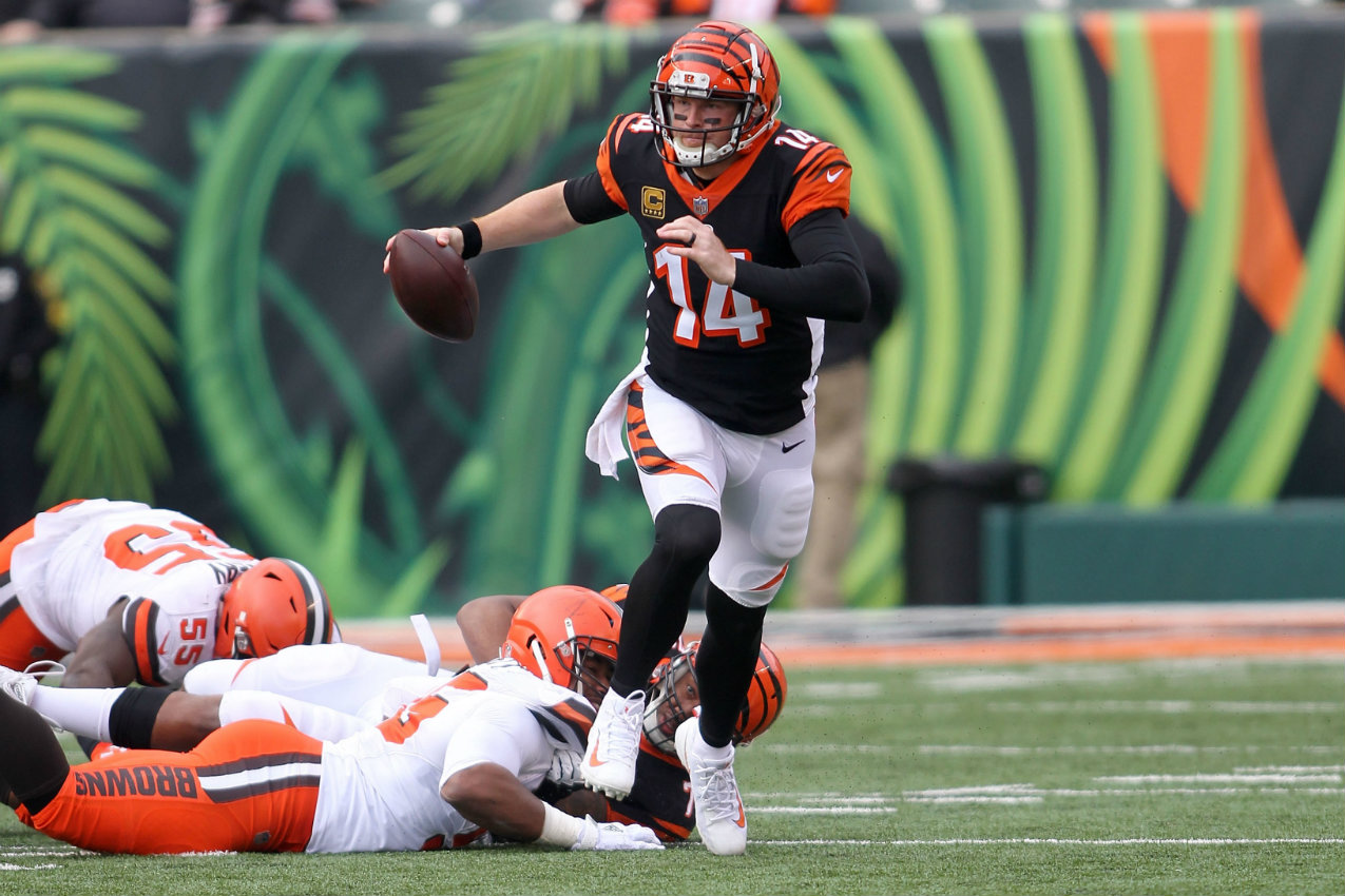 Andy Dalton, quarterback de Cincinnati (AFP)