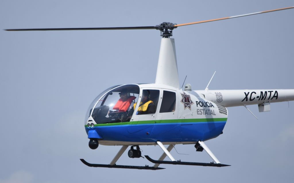Con helicóptero darán seguridad a paisanos.
