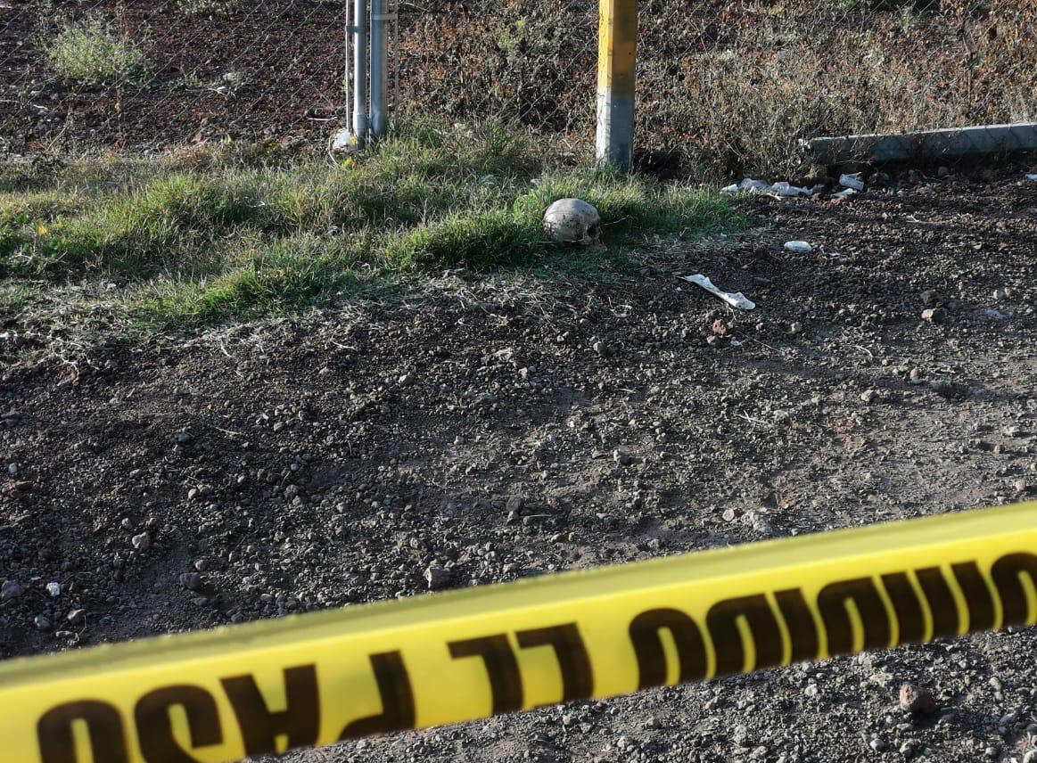Un cráneo fue hallado en Cuautlancingo cuando dos perros lo lamían (Andrés Sánchez)