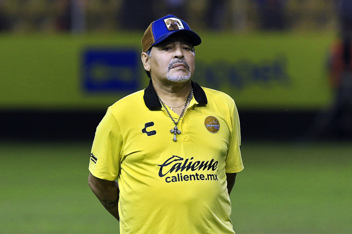 Diego Armando Maradona, director técnico de Dorados de Sinaloa (Imago7)