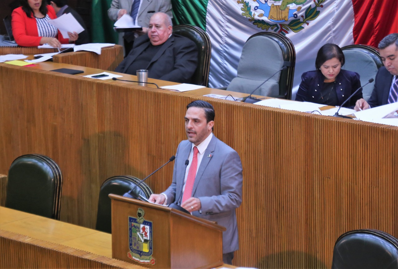 Marco González,  presidente del Congreso local. Foto: Raúl Palacios