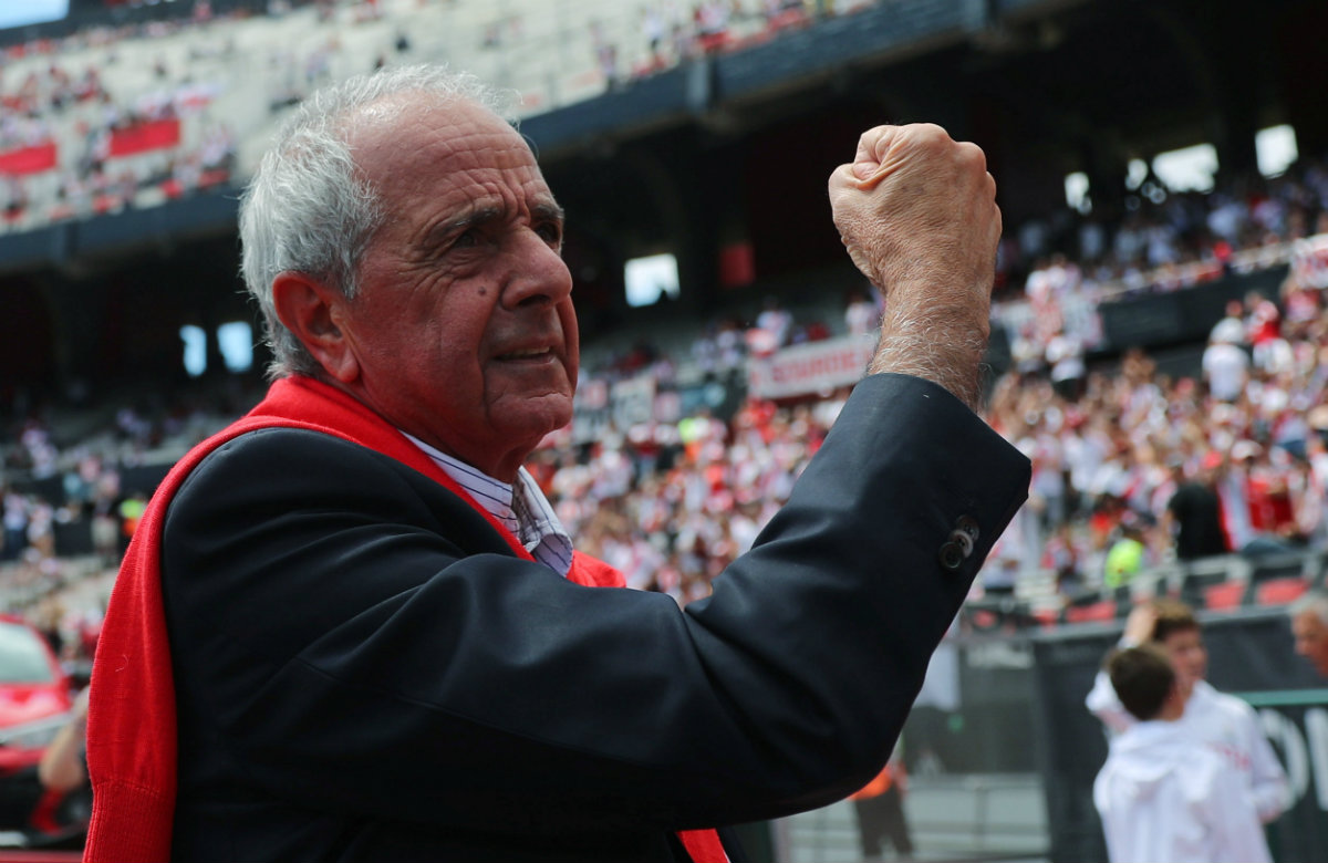 Rodolfo D'Onofrio, presidente del River Plate (Reuters)