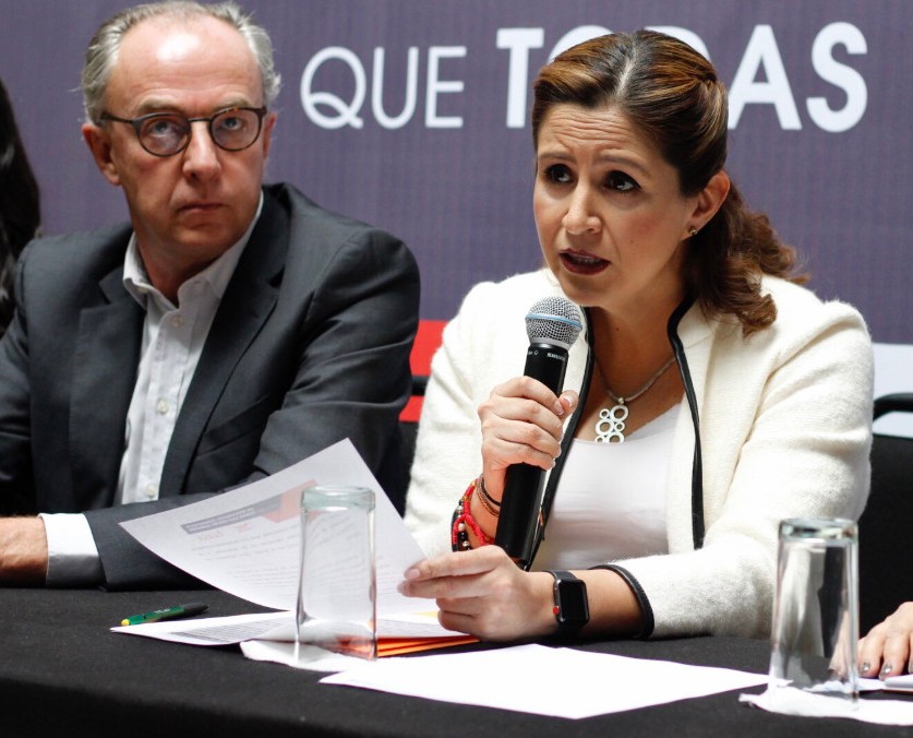 Tagle dijo que busca fortalecer un proyecto político abierto. (Twitter | @MarthaTagleMed)