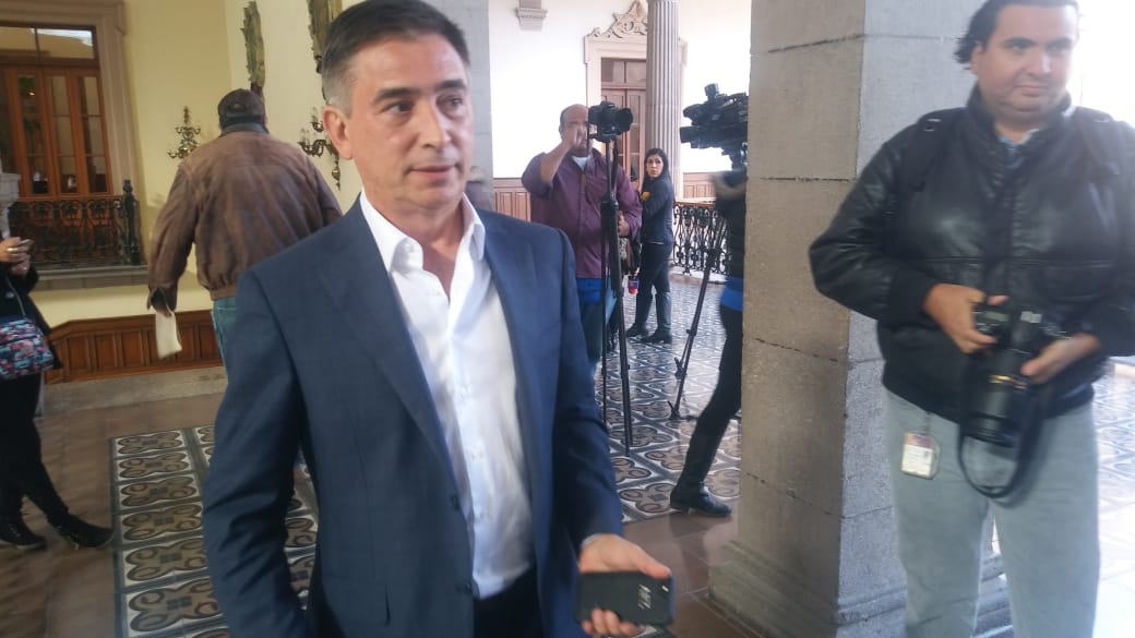 Aldo Fasci Zuazua, secretario de Seguridad Pública.