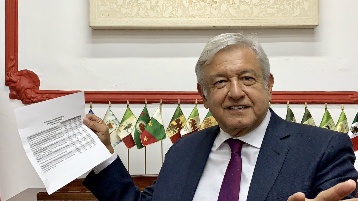 AMLO agradece participación en segunda consulta ciudadana/Especial.
