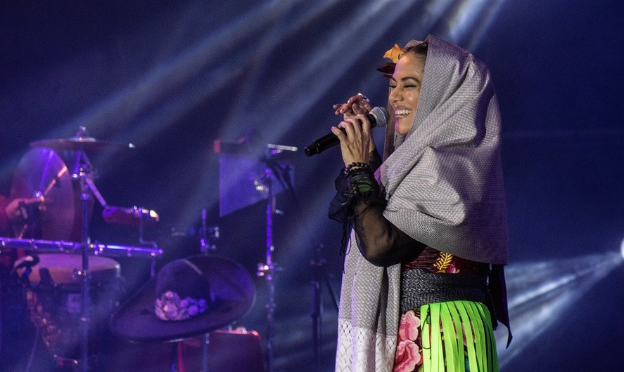 Lila Downs en el Foro FIL. (Foto: Ruth Rosas)