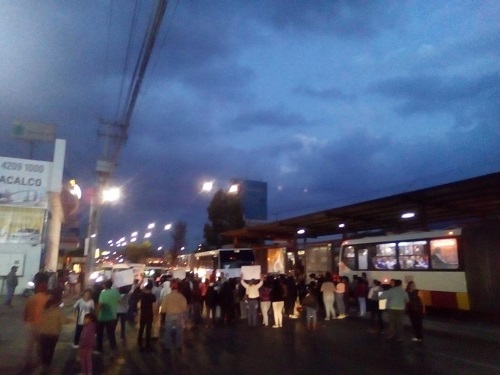 Manifestantes. (Especial)