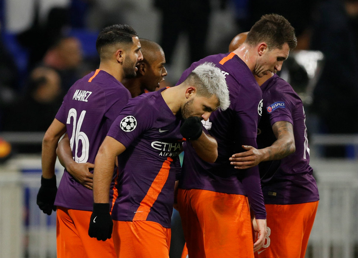 Sergio Agüero le dio el empate al Manchester City (Reuters)