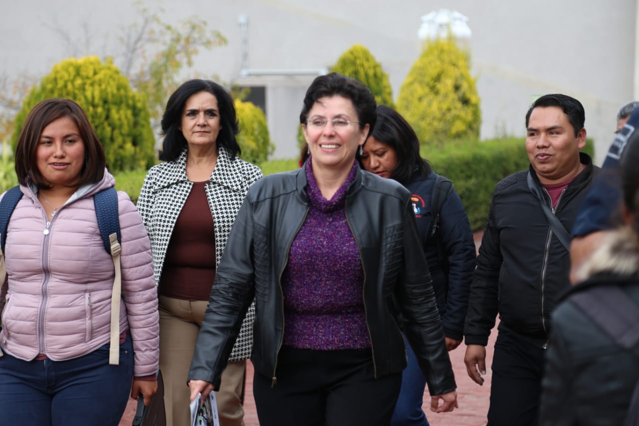 Ayuntamiento de Pachuca y Antorcha Campesina se reúnen en el Congreso estatal. (Jorge Sánchez)
