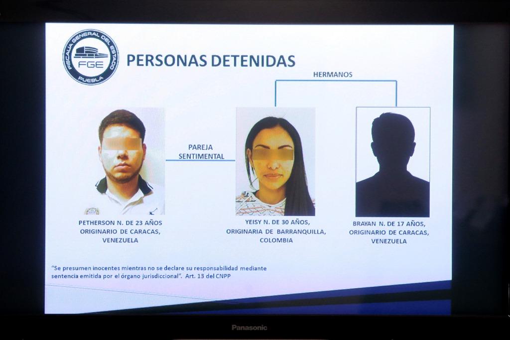 Ellos son los detenidos (Agencia Enfoque)