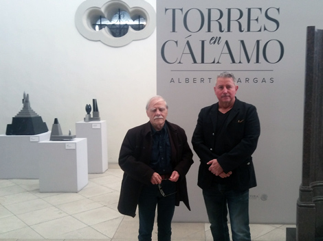 La exposición “Torres en Cálamo” se exhibe en la Pinacoteca de Nuevo León.