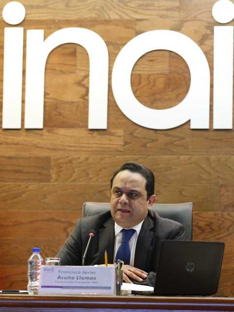 Francisco Javier Acuña, comisionado presidente del INAI/Archivo.