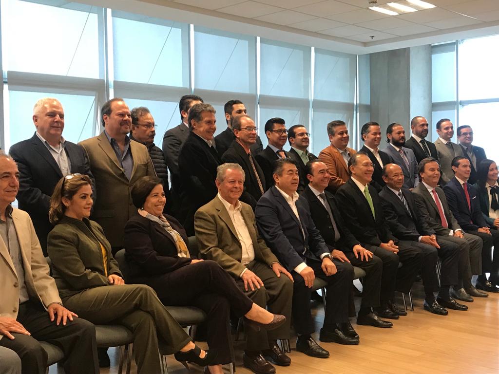 Integrantes del Consejo Coordinador de Cámaras Industriales de Jalisco (Elsa Martha Gutiérrez).