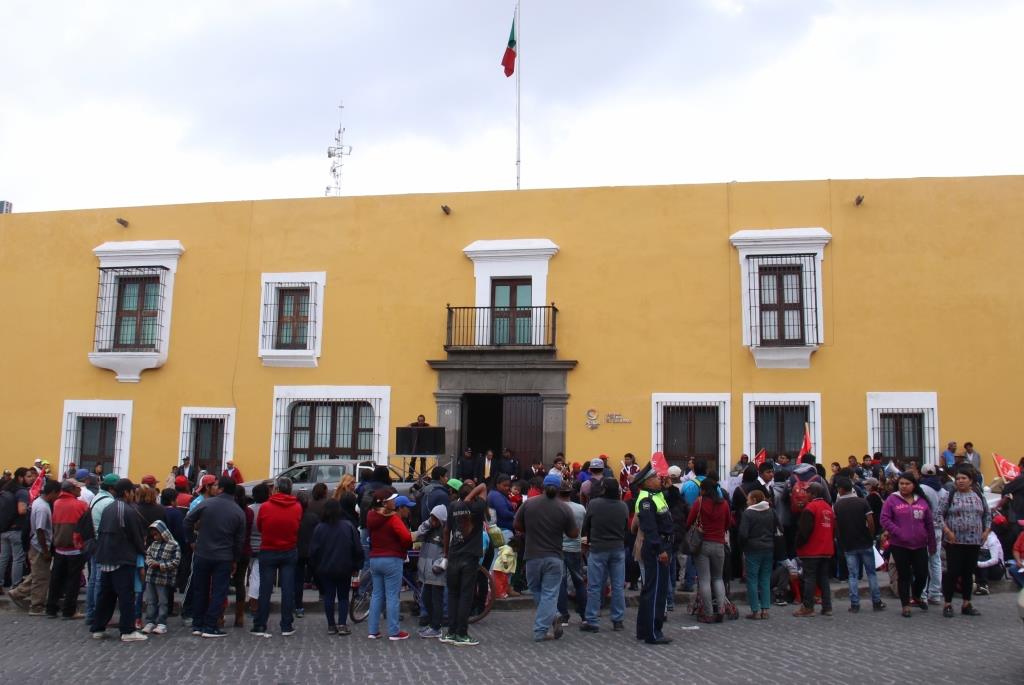 Los manifestantes serán atendidos por personal de la dependencia estatal (Agencia Enfoque)