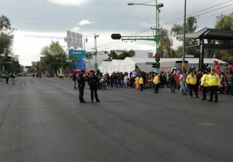 Los manifestantes partieron de cuatro puntos diferentes de la capital. (Gabriel Ortega)